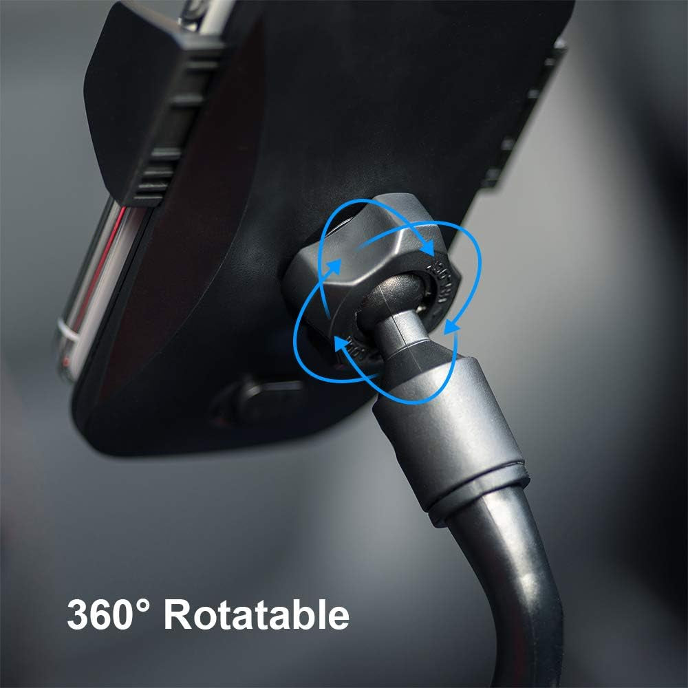 Car Phone Holder, Universal 360 Rotatable Cup Holder for Iphone, Samsung, LG, Compatible with 4.7-6.4 Inch Screens
