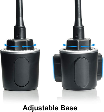 Car Phone Holder, Universal 360 Rotatable Cup Holder for Iphone, Samsung, LG, Compatible with 4.7-6.4 Inch Screens